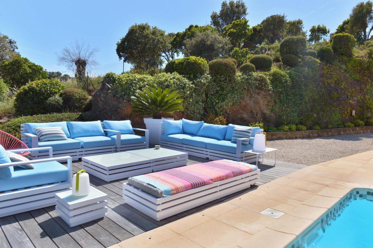 Villa Jucanos - Vue Mer Panoramique Golfe De St-Tropez Кавалер-сюр-Мер Экстерьер фото