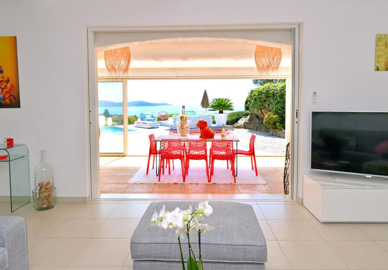Villa Jucanos - Vue Mer Panoramique Golfe De St-Tropez Кавалер-сюр-Мер Экстерьер фото